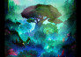 draw landscape illustration and background concept art, nft